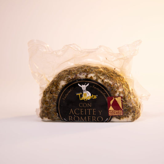 Queso de Cabra en Aceite y RomeroQuesos de CabraCampoSpain