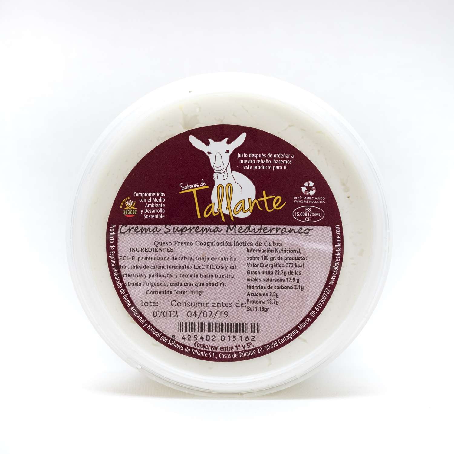 Crema De Queso De CabraCampoSpain