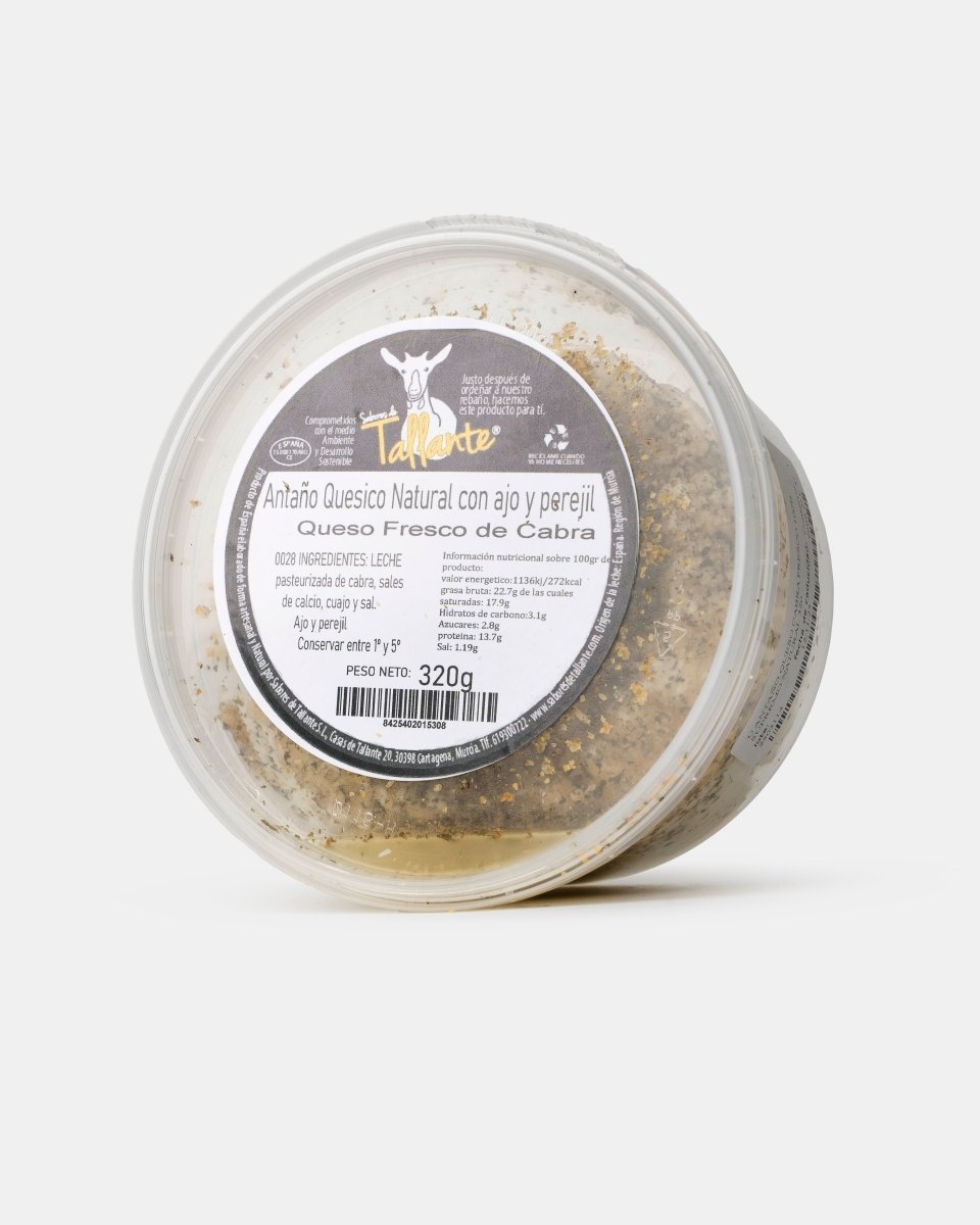 Queso Antaño de Cabra con Ajo y PerejilQuesos de CabraCampoSpain